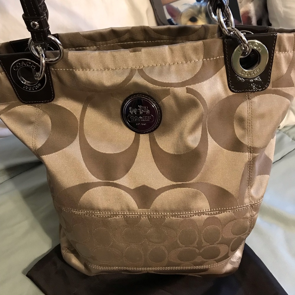 Coach Bucket Sateen Bag